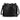 WG174-2029 Wrangler Southwestern Knitted Drawstring Crossbody Bag - Black