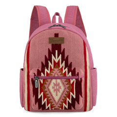 WG174-91152   Wrangler Southwestern  Knitted Backpack - Hot Pink