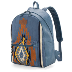 WG174-9115   Wrangler Southwestern  Knitted Backpack - Jean