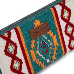 WG174-W0062   Wrangler Southwestern Knitted Wallet/Wristlet - Navy