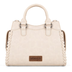 WG183-8300  Wrangler Carry-All Whipstitch Tote/Crossbody -Tan