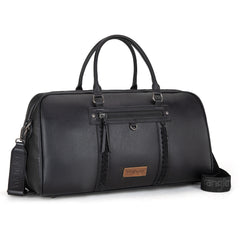 WG185-5110 Wrangler Whipstitch  Collection Duffle Bag -Black