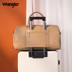 WG185-5110 Wrangler Whipstitch  Collection Duffle Bag -Khaki