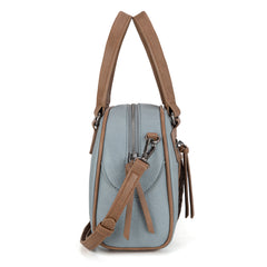 WG185-5112 Wrangler Whipstitch  Collection Satchel/Crossbody Bag -Jean