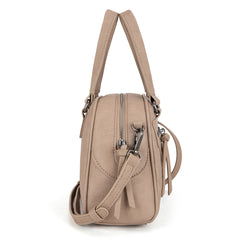WG185-5112 Wrangler Whipstitch  Collection Satchel/Crossbody Bag -Khaki