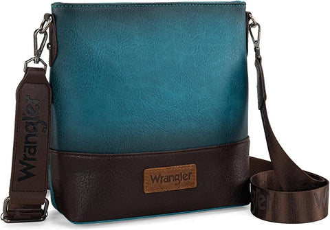 WG20-8360  Wrangler  Crossbody Bag - Turquoise