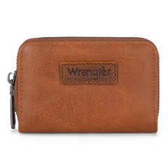WG200-W053  Wrangler Small Wallet RFID Card Holder - Brown