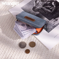 WG200-W053  Wrangler Small Wallet RFID Card Holder - Jean