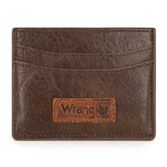 WG200-W054 Wrangler Credit Card Holder Wallet- Coffee
