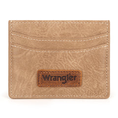 WG200-W054 Wrangler Credit Card Holder Wallet- Khaki