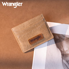 WG200-W054 Wrangler Credit Card Holder Wallet- Khaki