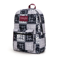 WG2000-008BK    Wrangler Paisley Print Backpack -Black