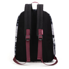 WG2000-008BK    Wrangler Paisley Print Backpack -Black