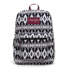 WG2000-011BK   Wrangler Aztec Print Backpack -Black