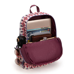 WG2000-015LV  Wrangler Aztec Print Backpack -Lavender
