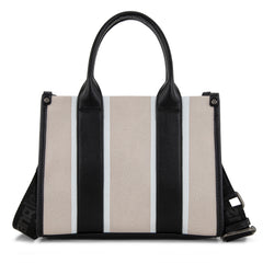 WG208-8120SBK  Wrangler Color Block Tote/Crossbody - Black