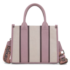 WG208-8120SDPK   Wrangler Color Block Tote/Crossbody - Dark Pink