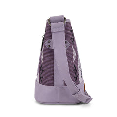 WG213-2003  Wrangler Aztec Distressed Print Dual Sided Print Concealed Carry Crossbody-Purple
