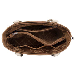 WG217-2002 Wrangler Braided Whipstitch Zippered Tote