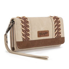 WG217-C018 Wrangler Southwestern Print  Wallet/Wristlet/Crossbody