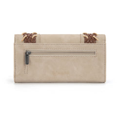 WG217-C018 Wrangler Southwestern Print  Wallet/Wristlet/Crossbody