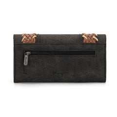 WG217-C018 Wrangler Southwestern Print  Wallet/Wristlet/Crossbody