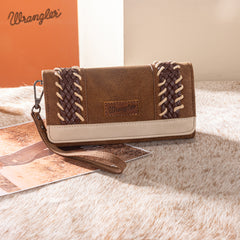 WG217-C018 Wrangler Southwestern Print  Wallet/Wristlet/Crossbody