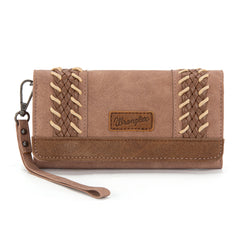 WG217-C018 Wrangler Southwestern Print  Wallet/Wristlet/Crossbody