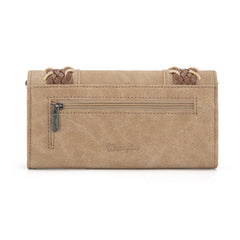 WG217-C018 Wrangler Southwestern Print  Wallet/Wristlet/Crossbody