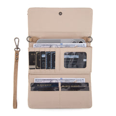 WG217-C018 Wrangler Southwestern Print  Wallet/Wristlet/Crossbody