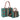 WG2203-1920 Wrangler Southwestern Print Large Tote & Small Canvas Tote/Crossbody (2Pcs Set) - Turquoise