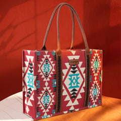 WG2203-8119 Wrangler Southwestern Pattern Dual Sided Print