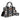 WG2209-8120S Wrangler Aztec Pattern Dual Sided Print Tote/Crossbody - Black