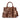 WG2209-8120S Wrangler Aztec Pattern Dual Sided Print Tote/Crossbody - Brown