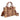 WG2209-8120S  Wrangler Aztec Pattern Dual Sided Print -Tote/Crossbody - Tan