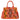 WG2214-8120 Wrangler Aztec Embroidered Tote/Crossbody - Orange