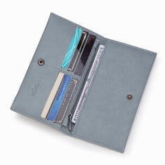 WG224-W071  Wrangler Long Wallet with Detachable Zipper Pocket