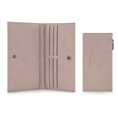 WG224-W071  Wrangler Long Wallet with Detachable Zipper Pocket