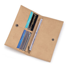 WG224-W071  Wrangler Long Wallet with Detachable Zipper Pocket