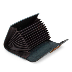WG224-W072  Wrangler Floral Tooled Card Holder -Jean