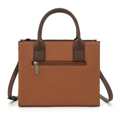 WG225-8120  Wrangler Whipstitch Tote/Crossbody - Brown-Coffee