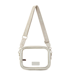 WG229-603  Wrangler Clear Crossbody Bag/Stadium Bag - Beige
