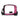WG229-603 Wrangler Clear Crossbody Bag/Stadium Bag - Black-HotPink