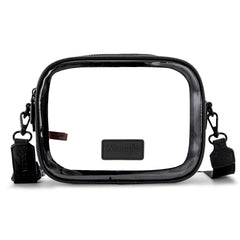 WG229-603  Wrangler Clear Crossbody Bag/Stadium Bag - Black