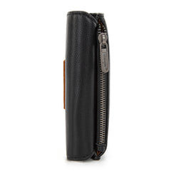 WG263-W076BK   Wrangler Tri-Fold Wallet  - Black