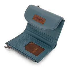 WG263-W076JN  Wrangler Tri-Fold Wallet  - Jean