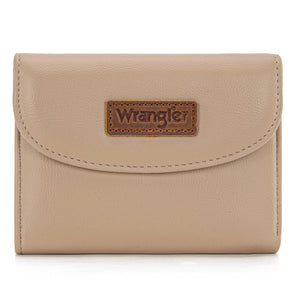 WG263-W076KH Wrangler Tri-Fold Wallet - Khaki