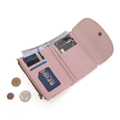 WG263-W076PK    Wrangler Tri-Fold Wallet  -Pink
