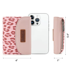 WG263-W076PK    Wrangler Tri-Fold Wallet  -Pink