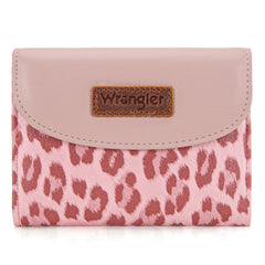 WG263-W076PK    Wrangler Tri-Fold Wallet  -Pink